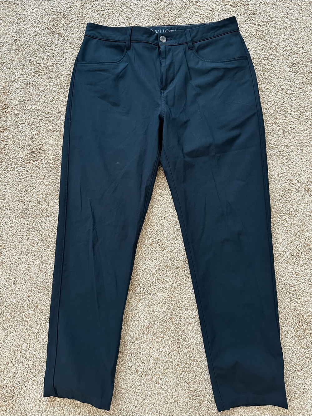 Vuori Navy Blue Men’s Athletic Dress Pants - Size 32
